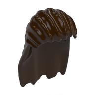 Lego Hair Long Dreadlocks / Dark Brown