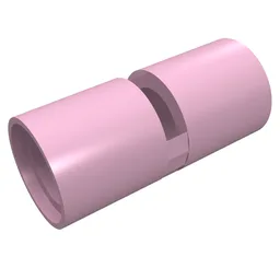 Technic Pin Connector Round [Slotted] / Bright Pink