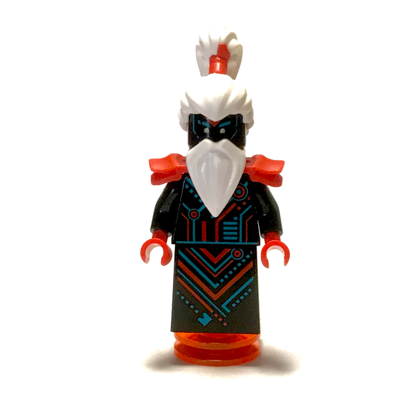 Lego Unagami with Trans-Neon Orange Base