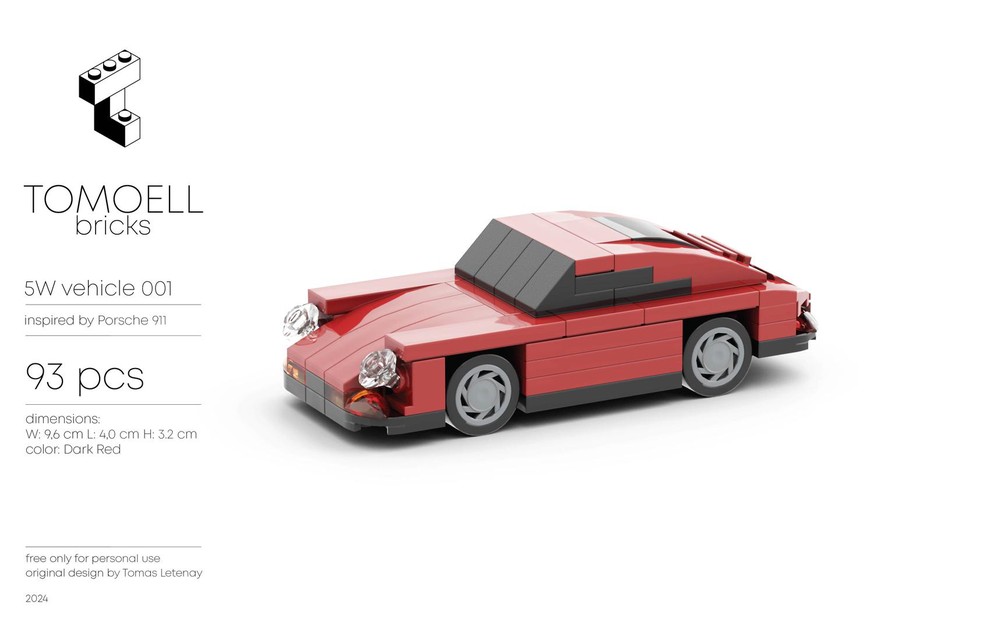 Lego CAR (5W_V_001) inspired