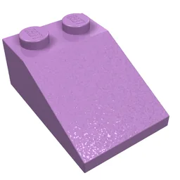 Brick Sloped 33° 3 x 2 / Medium Lavender