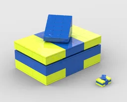 Upscaled 2x3 present