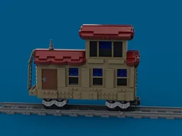 Cuphead- Phantom Express Caboose Train car