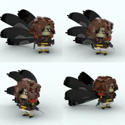 Brickheadz Capitan Harlock