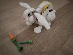 31133 - Pooping White Rabbit