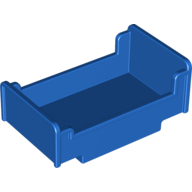 Lego Duplo Bed 3 x 5 x 1 2/3 / Blue