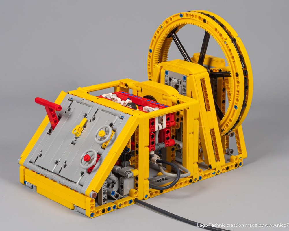 Lego Switchless Pneumatic Machine