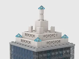 Renaissance Tower at 1/650th Scale