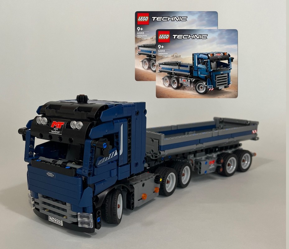 Lego Actros Dump Truck