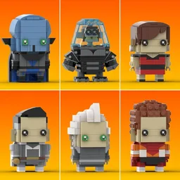 "Megamind" Brickheadz Collection