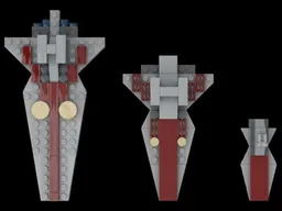 3 Venator-Class Republic Attack Cruisers