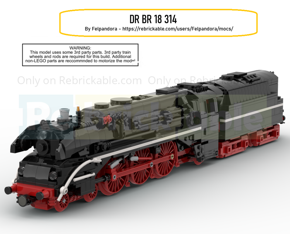 Lego DR BR 18 314