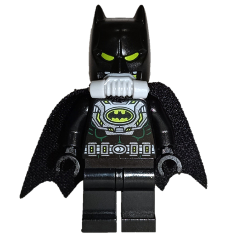 Lego Batman, Black Suit, Black Cape and Cowl, Breathing Apparatus