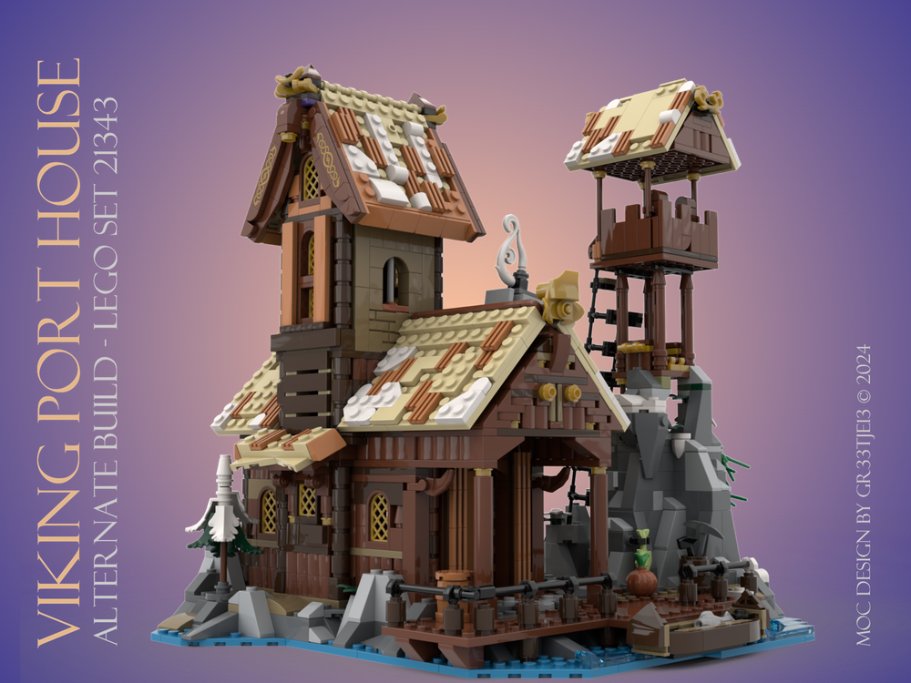 Lego Viking Port House