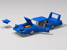 1970 Plymouth Superbird Blue