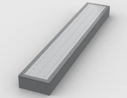 Simple Modular Platform Between Tracks