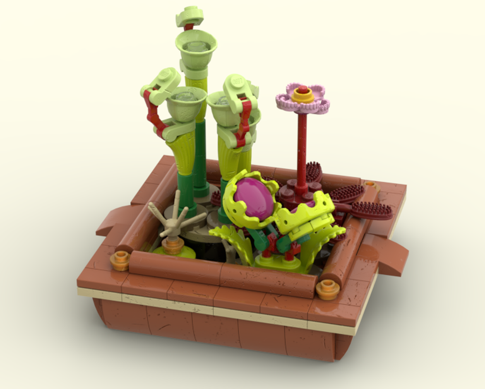 Lego Carnivorous Plant Pot