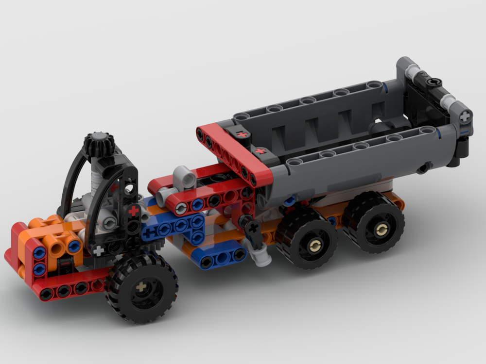 Lego 42084+42088 Articulated hauler