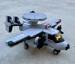 ROCAF E-2K AWACS folding wing feature Chibi scale