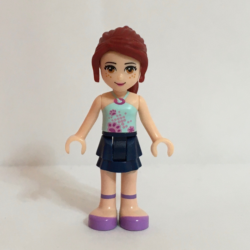 Lego Mia - Light Aqua Top, Dark Blue Skirt