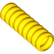 Hose, Ribbed 7mm D. 3L / 2.4cm / Yellow