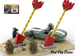 Twin Arrows - Get Your Bricks on Route 66