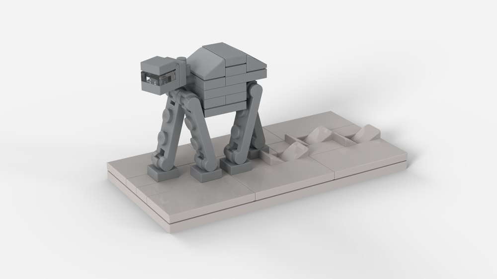 Lego AT-AT micro version