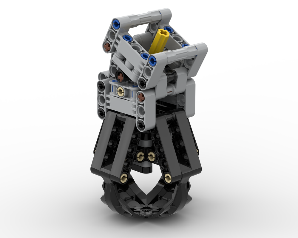 Lego Grabber Attachment for Volvo EC500 Hybrid Excavator Mod