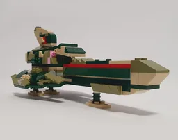 31121 Space Ship Alternative Build