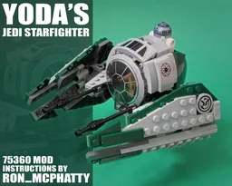 Yoda's Jedi Starfighter set 75360 MOD