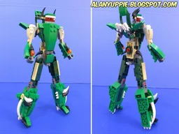 Transformer Hovertank from set Creator 31058 Mighty Dinosaurs