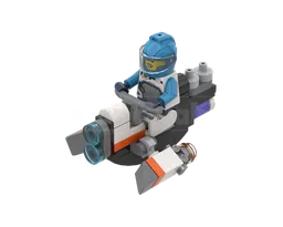 Skate Space Scooter - (MOC-122999 Modification)