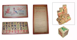 Wooden Blocks - ABC Blocks 36 Pieces Klodser {ABC Klodser} - Original Edition