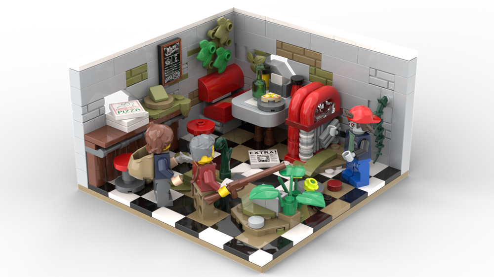 Lego The Last of us: Last Slice in the Wasteland