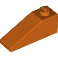 Brick Sloped 33° 3 x 1 / Reddish Orange