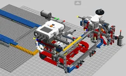 Lotto filler robot