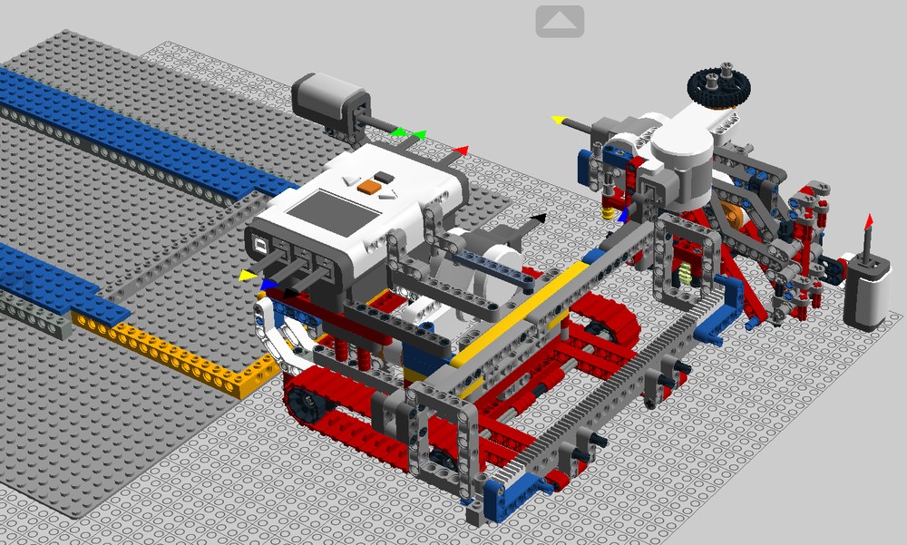 Lego Lotto filler robot