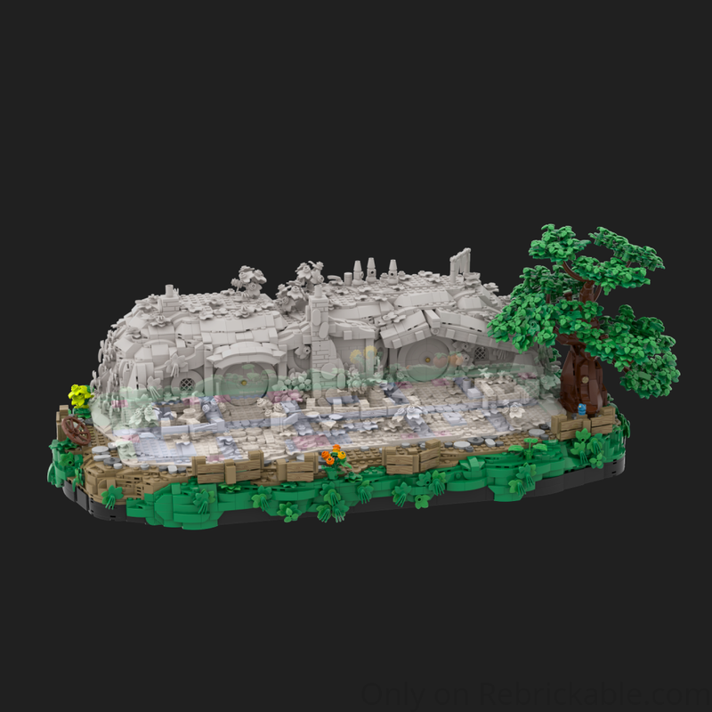 Lego The Shire - Bagshot Row Base