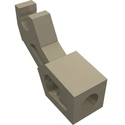 Arm Mechanical with Clip [Thick Support] / Dark Tan
