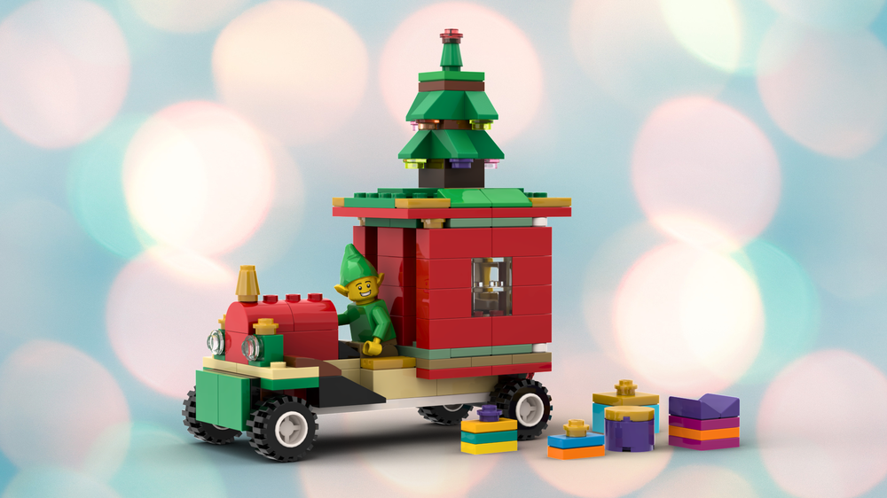 Lego 10717 | 11717 Santa`s delivery truck
