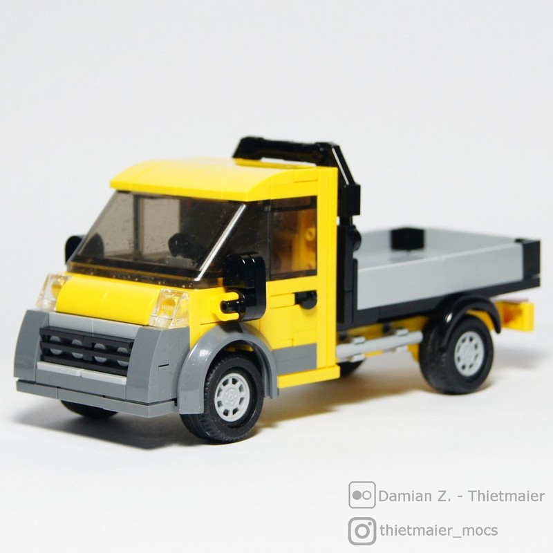 Lego FIAT Ducato flatbed