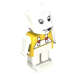 Fabuland Figure Mouse 7 / Yellow