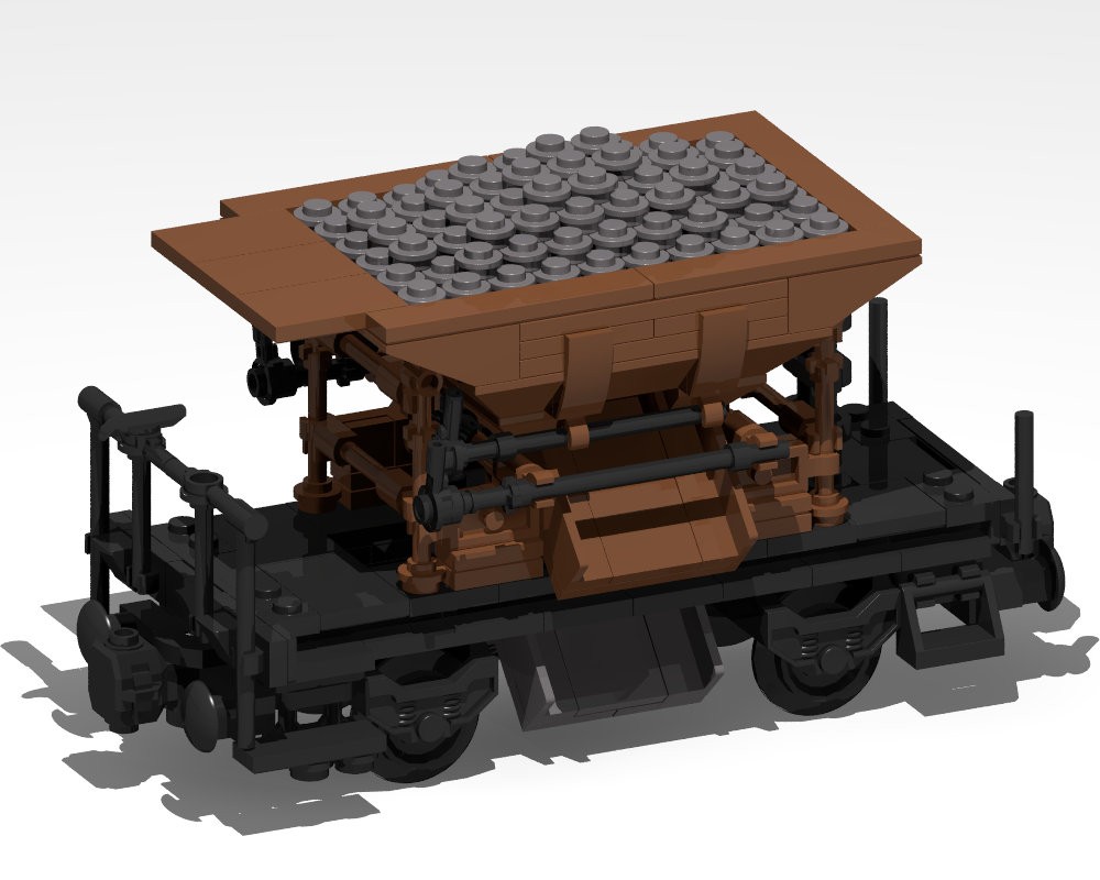 Lego DRG Talbot hopper wagon type Otmu (8w)