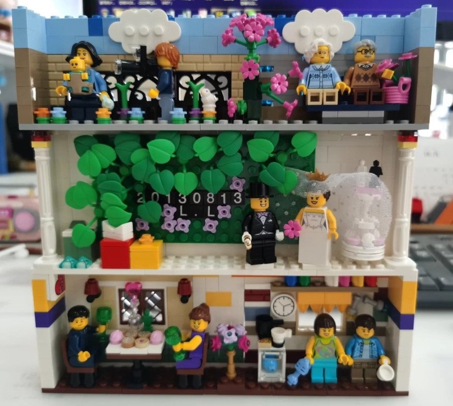 Lego Frame - Our Love Story