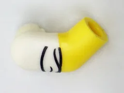 Arm, Right with White Rolled-Up Sleeve Pattern