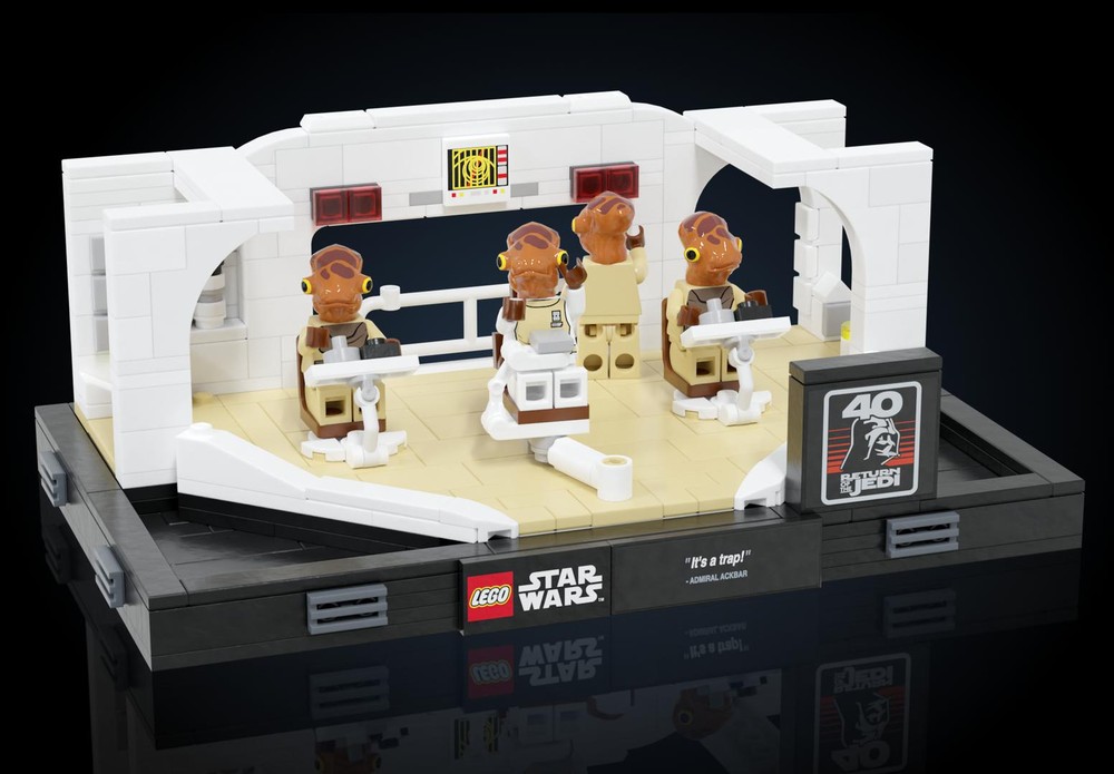 Lego Home One Bridge Diorama
