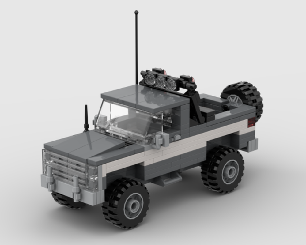 Lego Chevy Squarebody K10 Modification (Standard Cab Short Bed) Squarebody #4