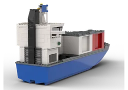 Overseas Container Ship