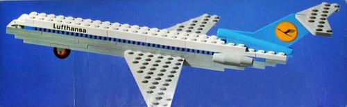Lego Lufthansa Boeing 727