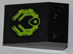 Slope 33 3 x 2 with Doc Ock Mechanical Arms Pattern (Sticker) - Set 6873